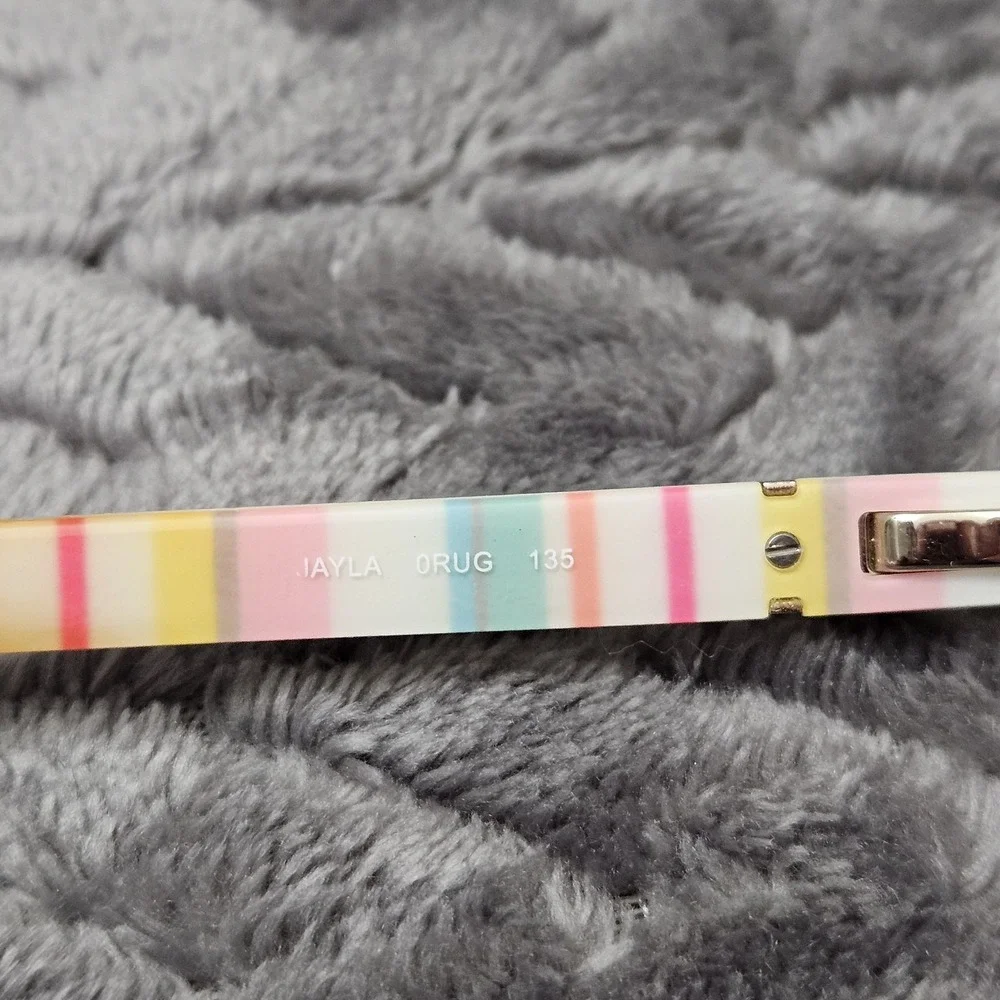 Kate Spade Jayla 0RUG 52-17-135mm Eyeglasses Frames Brown Striped Multicolor‎
